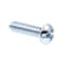 Prime-Line Machine Screw, Round, Phil/Sltd Comb Drive No. 8-32 X 5/8in Zinc Plated Steel 100PK 9003533 - alternate 1